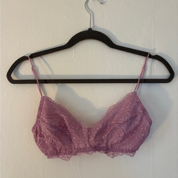 Lace Bralette in Lavender - Picture 6 of 6